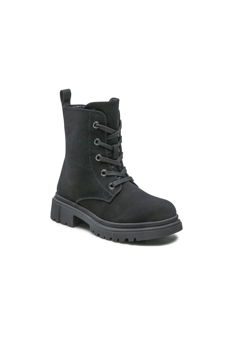 Oferte la Cizme fete -  5904862152356 - Piele ecologica - Negru - Negru