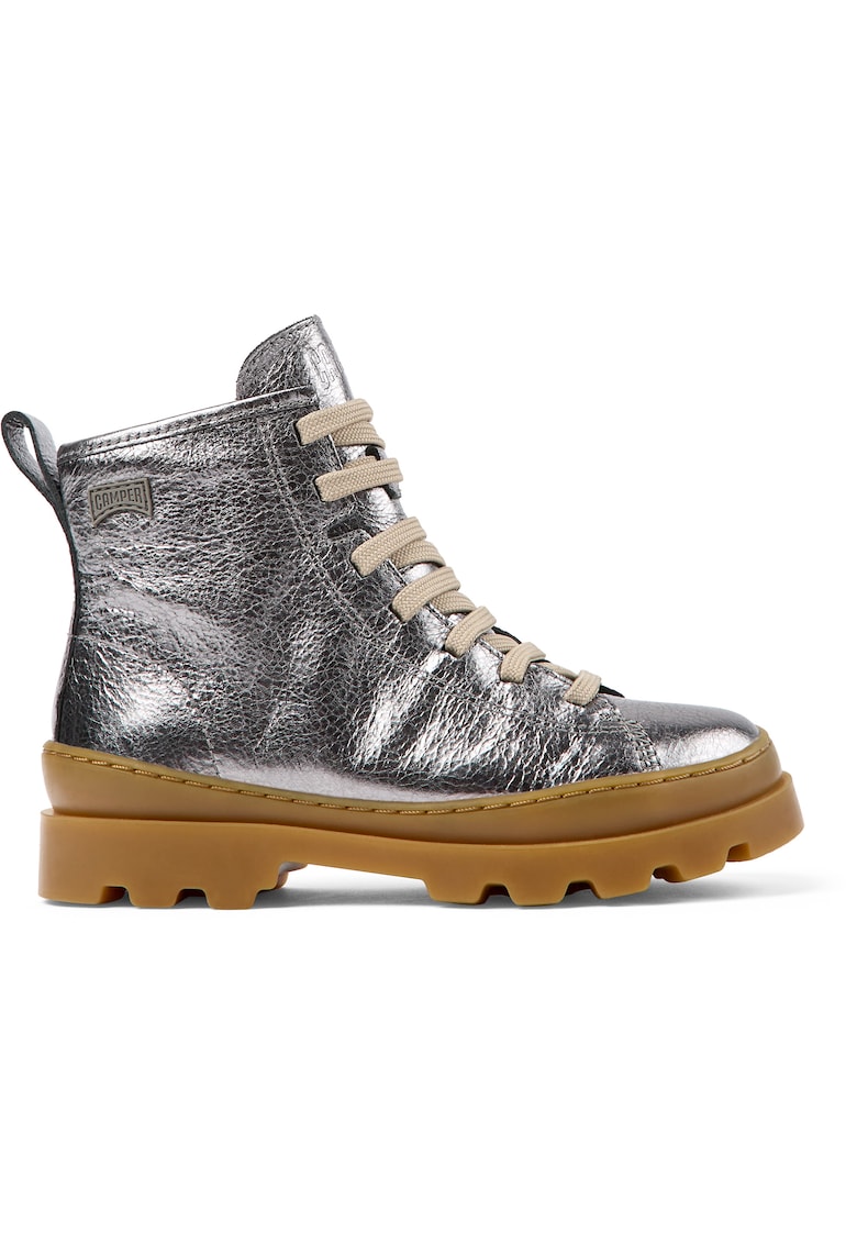 Bocanci din piele Brutus 8517 - Gri inchis