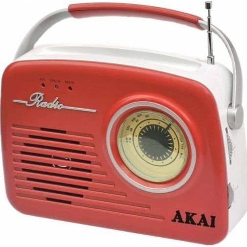 Oferte la Radio Portabil APR-11R/B USB 11W Red