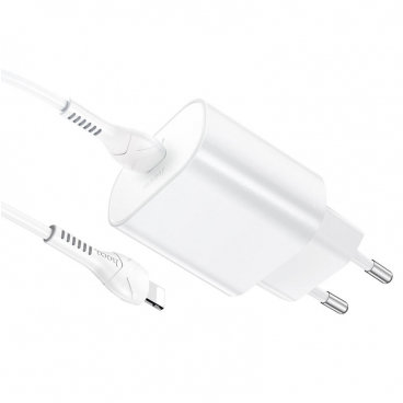Incarcator Retea N22 25W 3A 1 x USB-C Alb