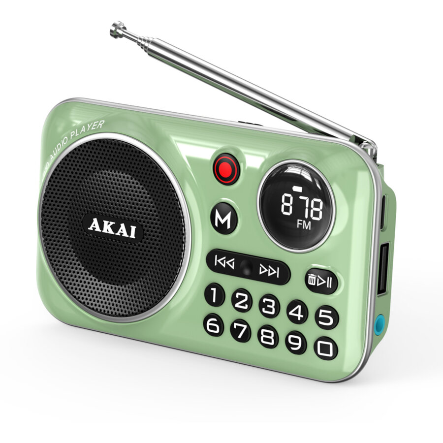 Oferte la Radio Portabil APR-500 Usb Verde