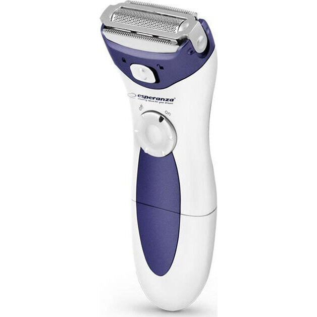 Aparat de Ras Electric pentru Femei Aruba EBG003B Alb/Albastru