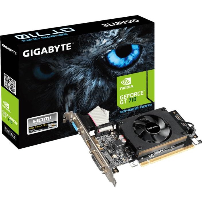 Placa video nVidia GeForce GT 710 2GB DDR3 64bit Low Profile HDMI