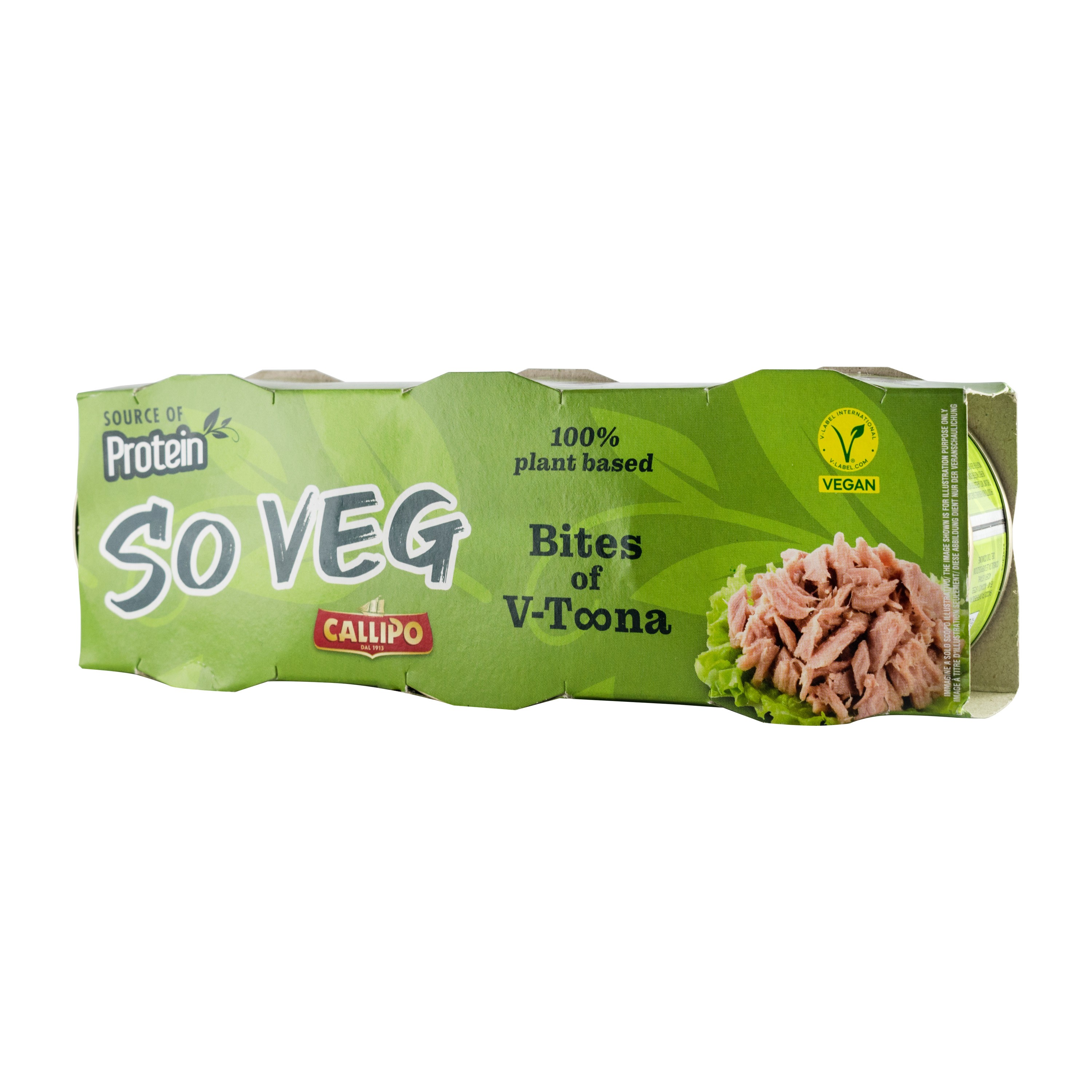 Oferte la Alternativă vegană la carne de ton, 3x70g (210g) Callipo So Veg