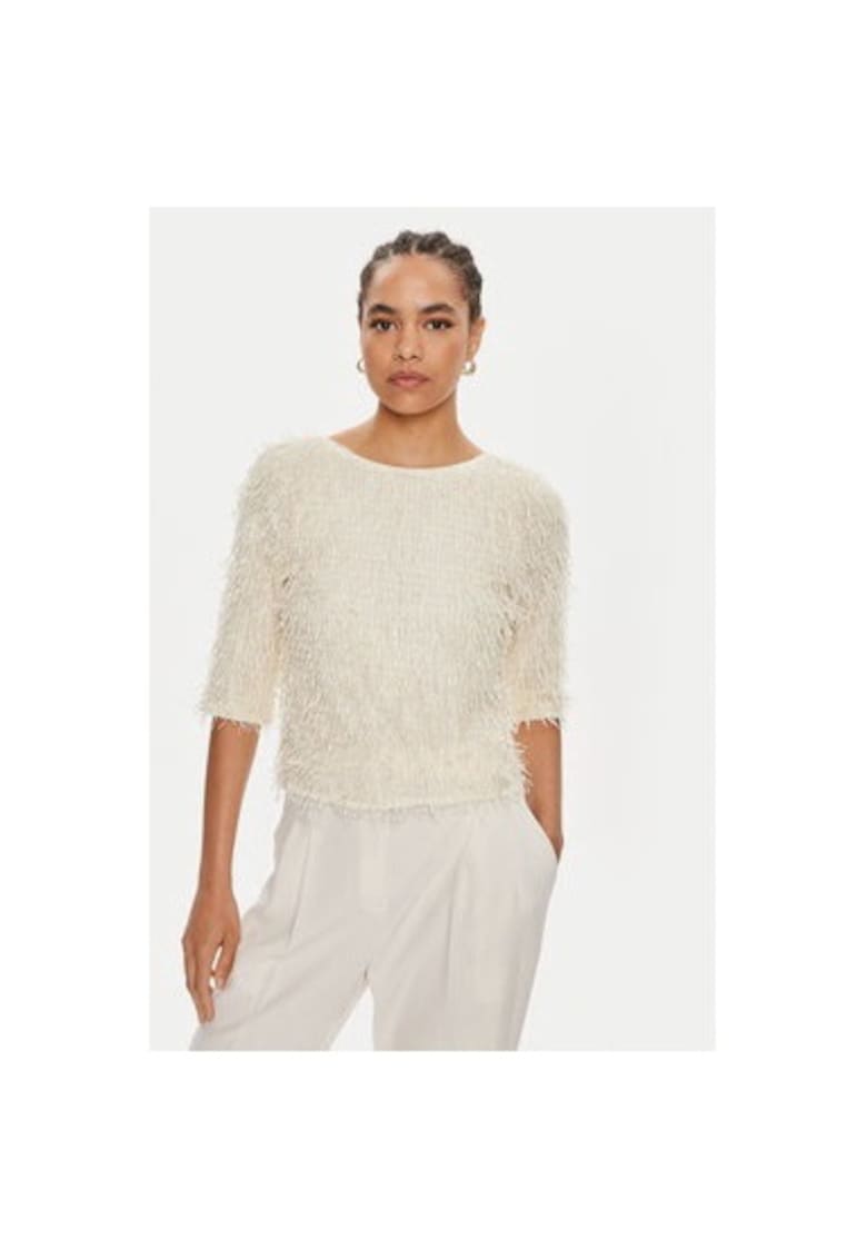 Bluza Dama - 303956943 - Poliester - Bej - Bej