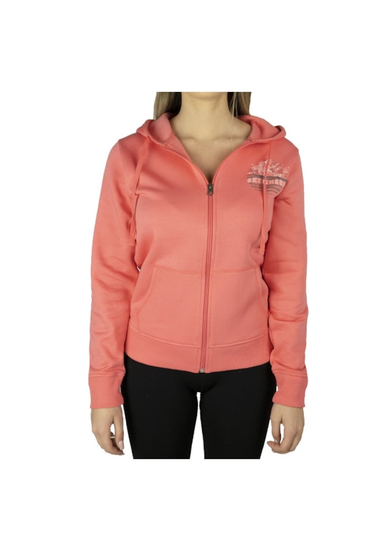 Oferte la Hanorac pentru femei -  Full Zip Hoodie 195968 - Roz