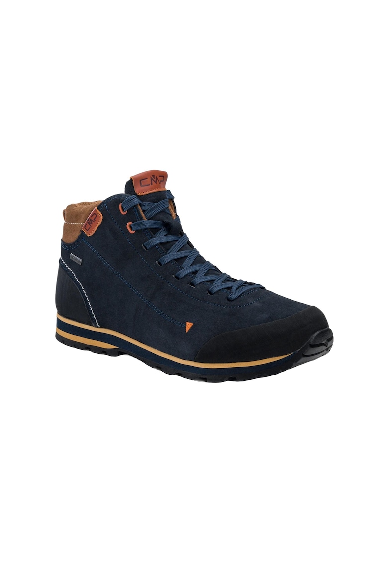 Ghete de trekking pentru barbati -  Piele naturala/Poliester - Bleumarin - Bleumarin