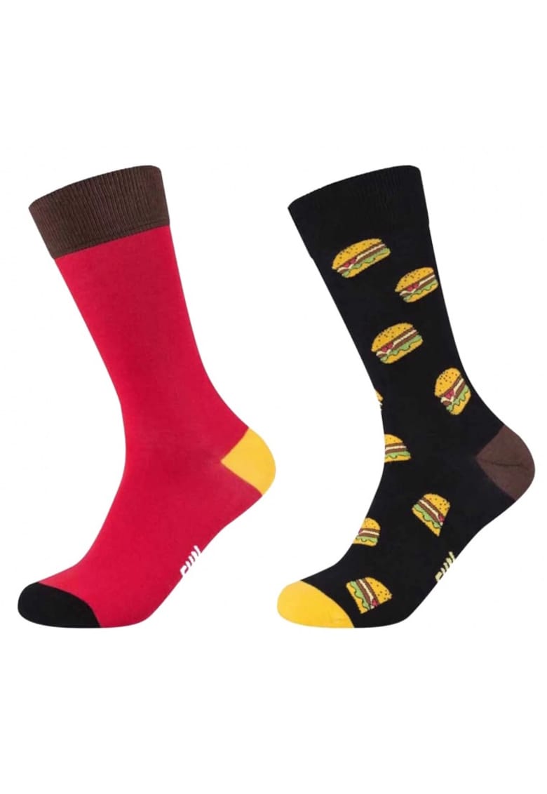 Oferte la Sosete sport barbati  bumbac/poliester - multicolor -