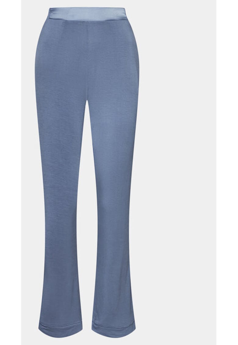 Pantaloni de pijama dama - 303817350 - Viscoza - Albastru