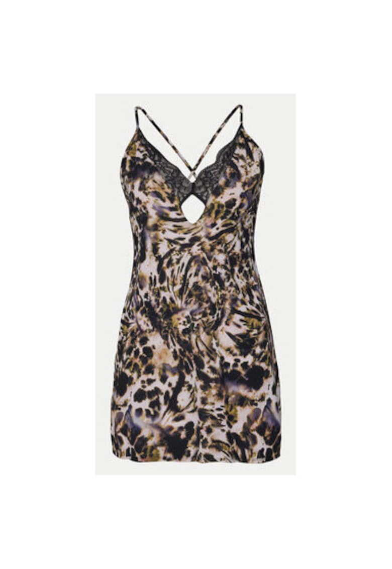 Camasa de noapte dama -  304344725 - Poliamida - Maro