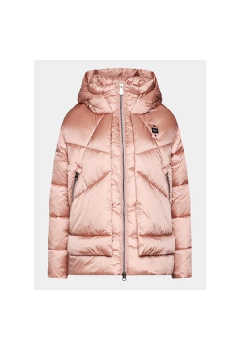 Geaca dama - 303291716 - Poliamida - Roz - Roz