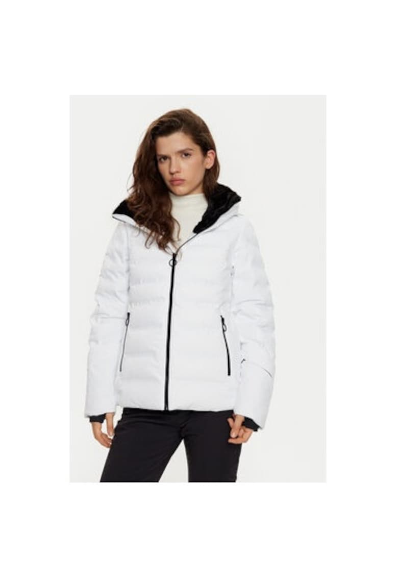 Geaca dama - 304332074 - Poliester - Alb - Alb
