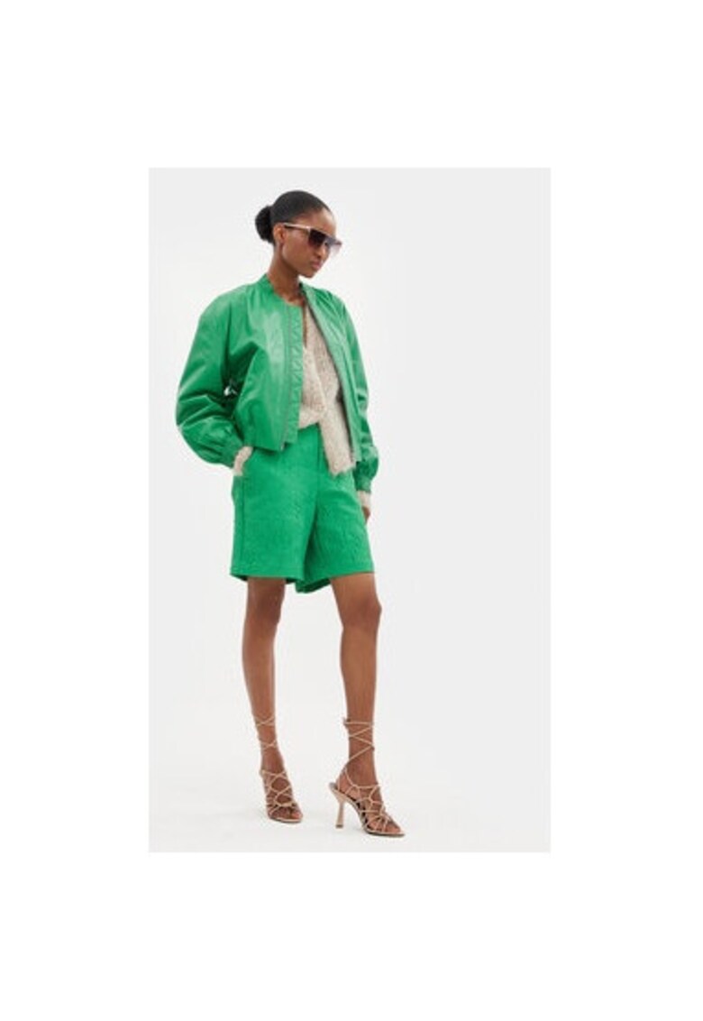 Oferte la Geaca dama -  303620028 - Piele naturala - Verde - Verde