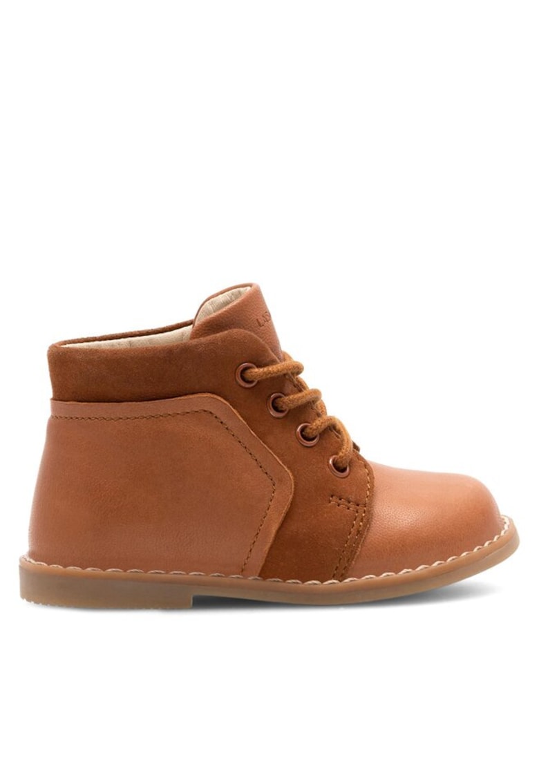 Oferte la Ghete copii - 8279 -  Piele naturala - Maro