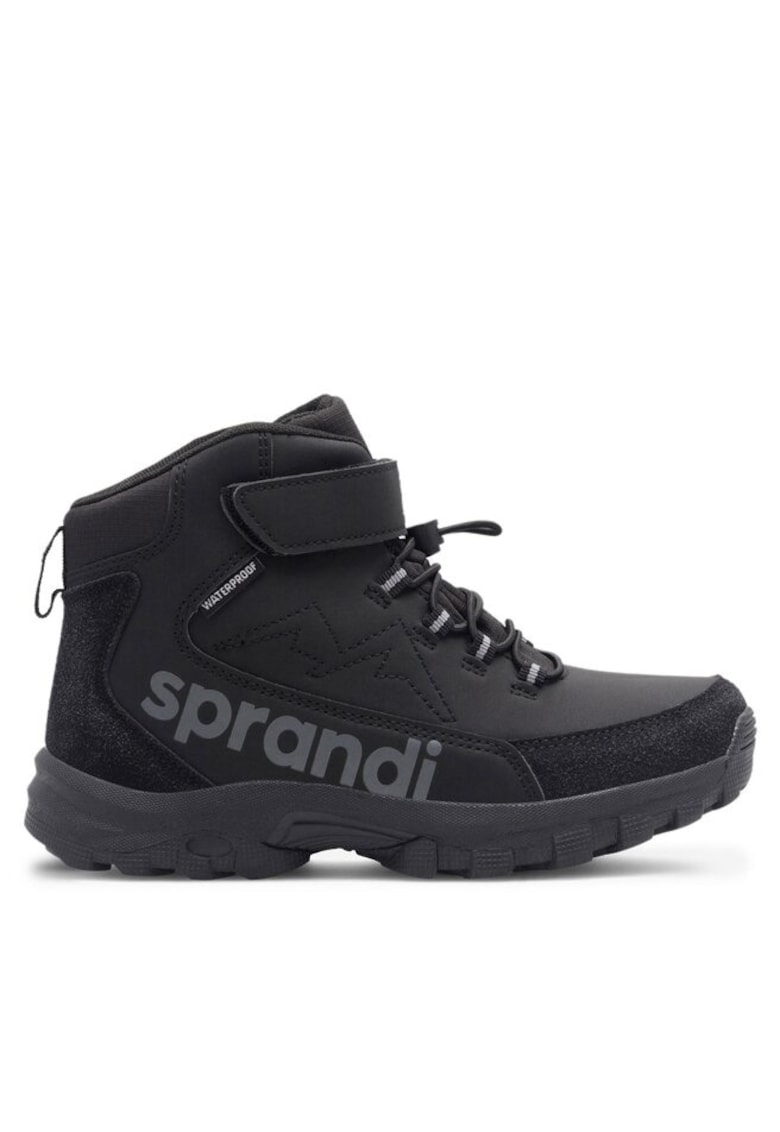 Oferte la Ghete copii - 80664 -  Piele ecologica - Negru