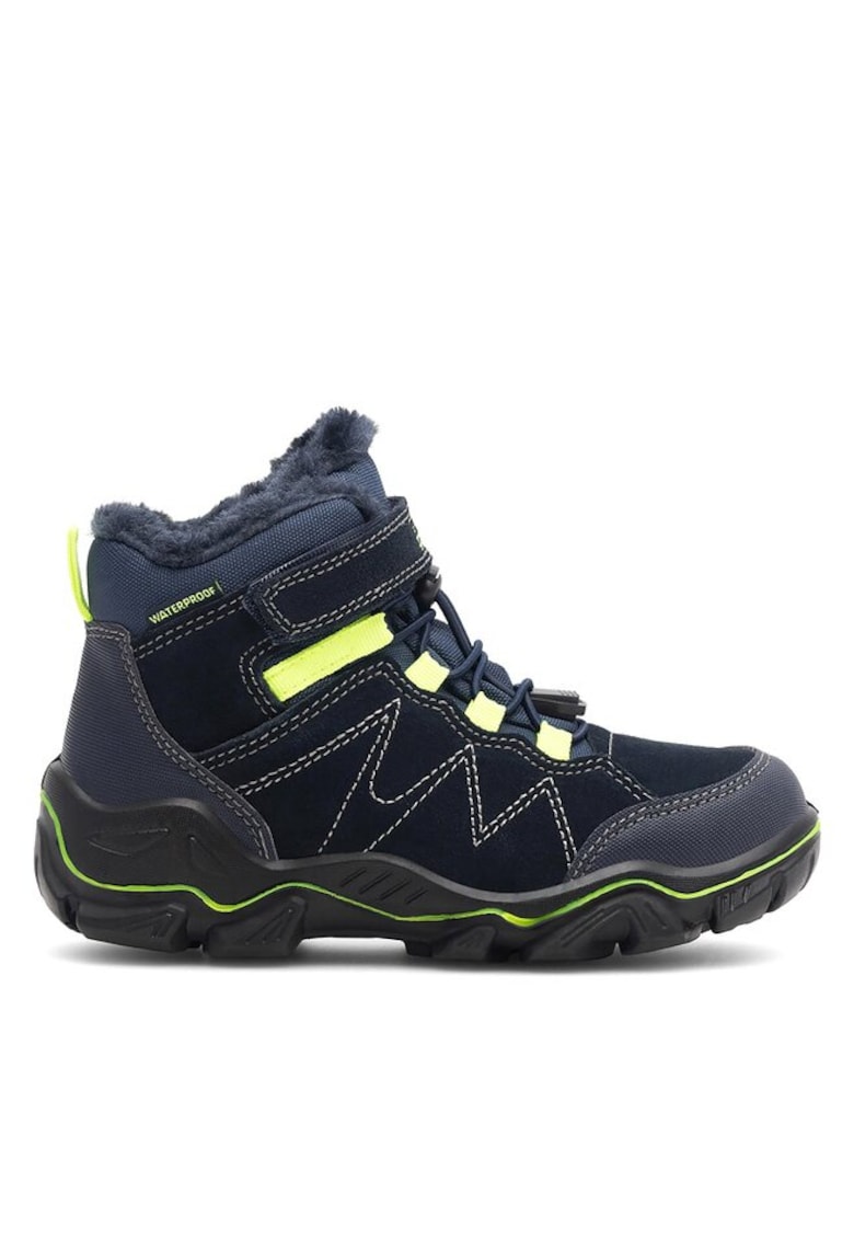 Oferte la Ghete copii - 79576 -  Piele naturala - Bleumarin
