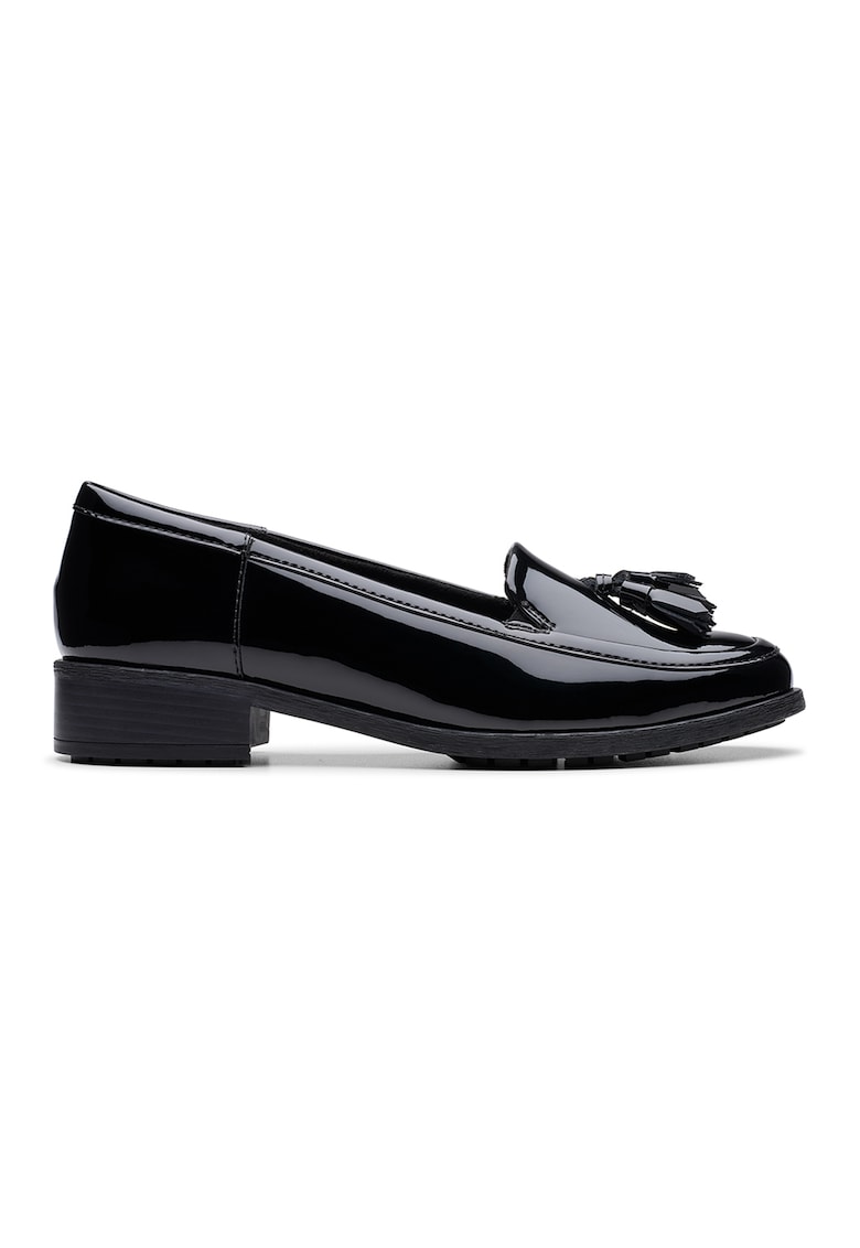 Oferte la Pantofi loafer de piele cu canafi Edge - Negru stins