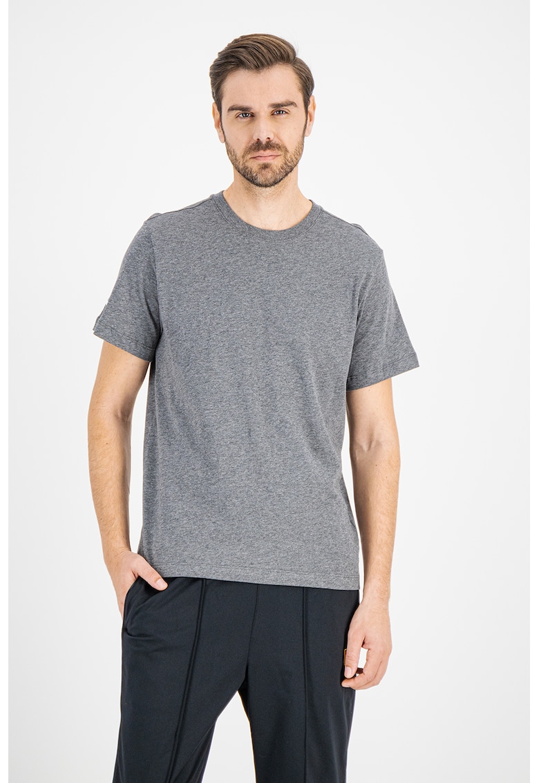 Tricou de bumbac pentru fotbal Park20 - Gri