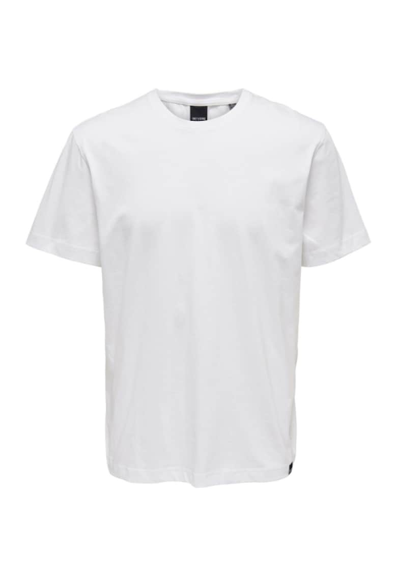 Oferte la Tricou barbati -  301847557 - Bumbac - Alb