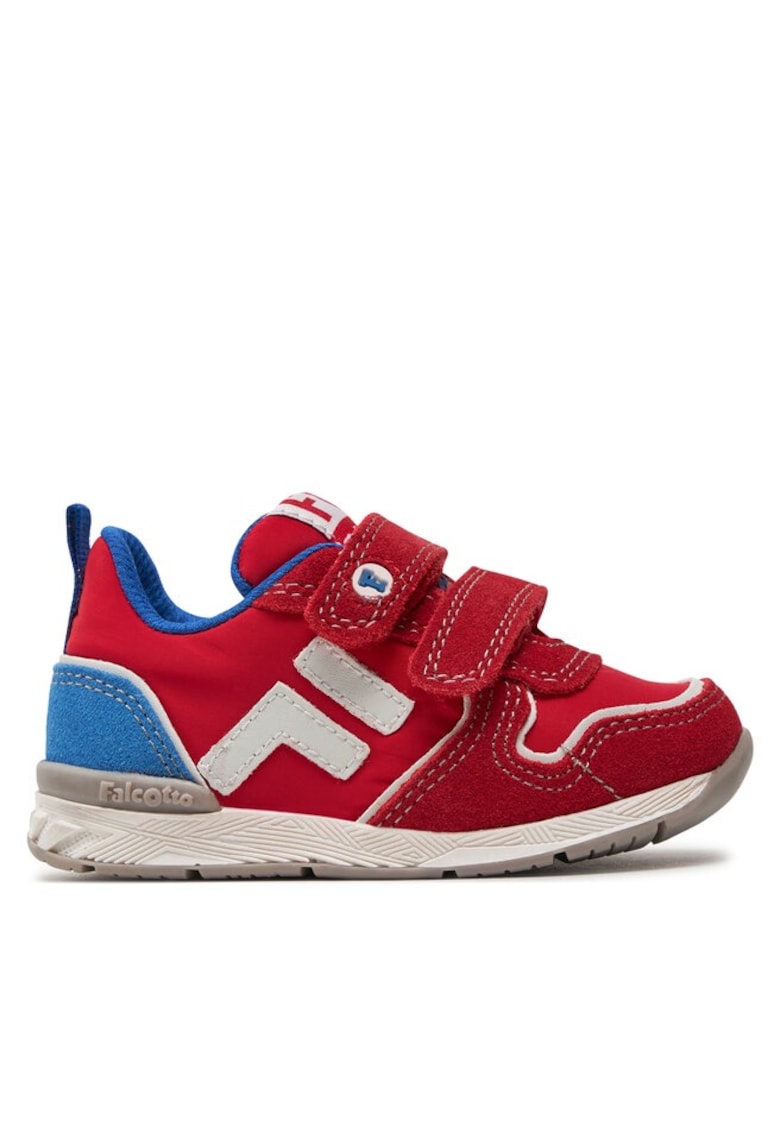 Mocasini copii 303875503 - Piele intoarsa/Textil - Rosu