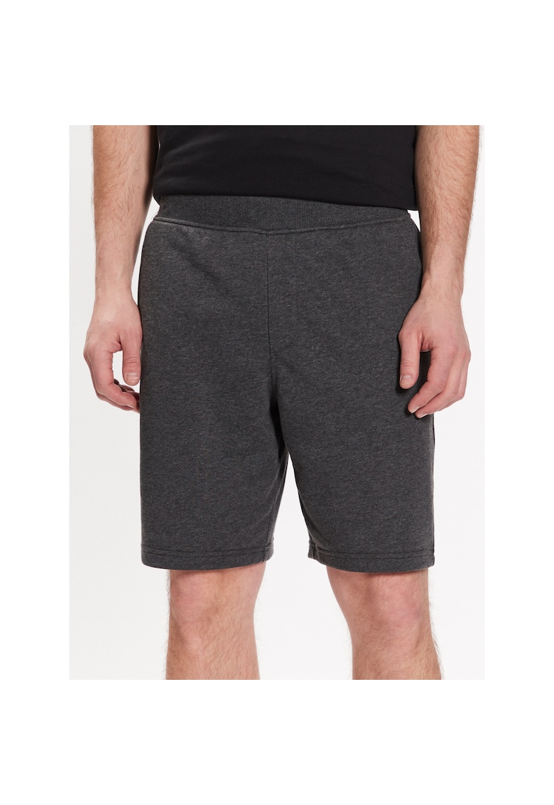 Oferte la Pantaloni scurti sport barbati -  302928491 - Bumbac - Gri