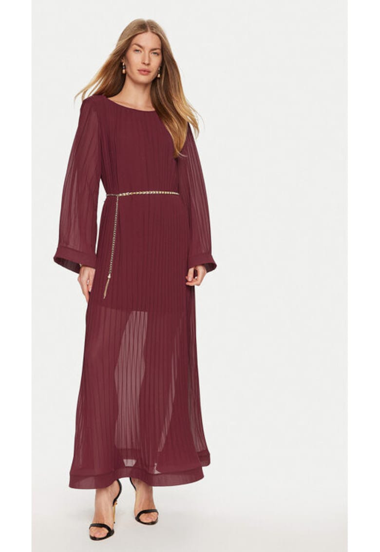 Oferte la Rochie dama -  304905636 - Poliester - Rosu - Rosu