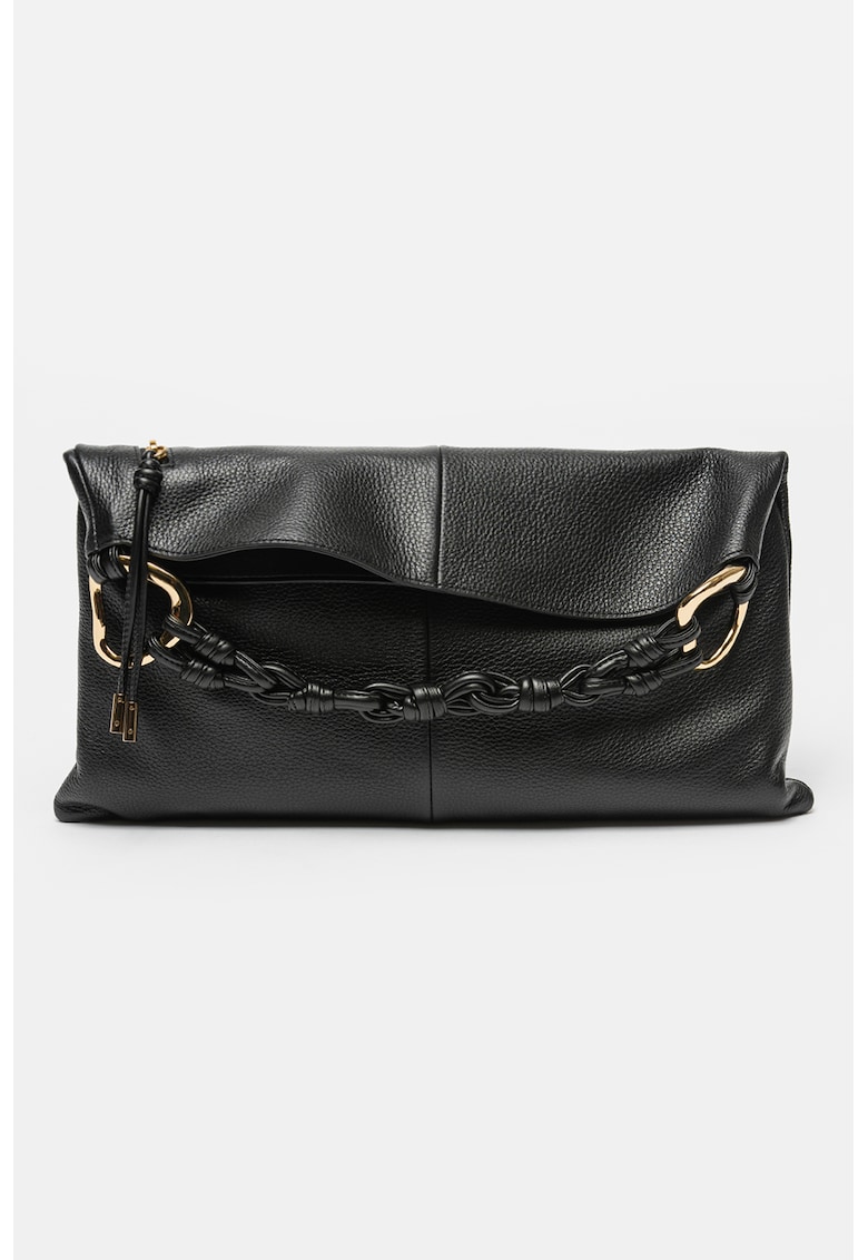 Oferte la Geanta hobo din piele ecologica Beatrix - Negru