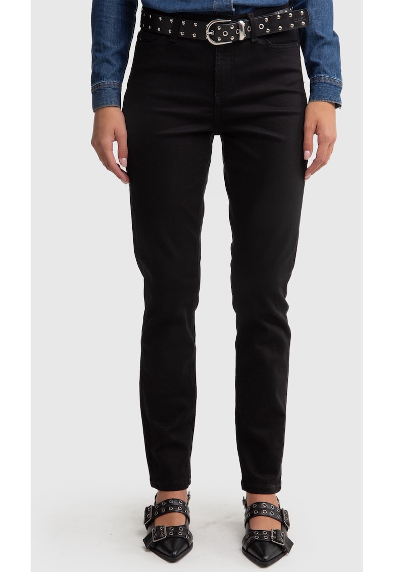 Oferte la Blugi slim fit cu talie inalta Kitty 915