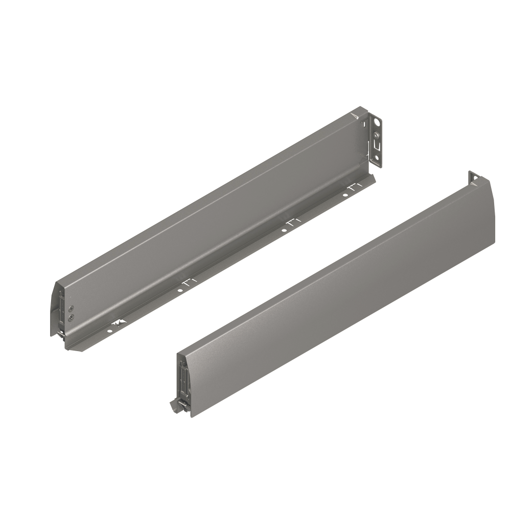 Panouri laterale, Grass Nova Pro Deluxe, metal, gri, L 500 mm