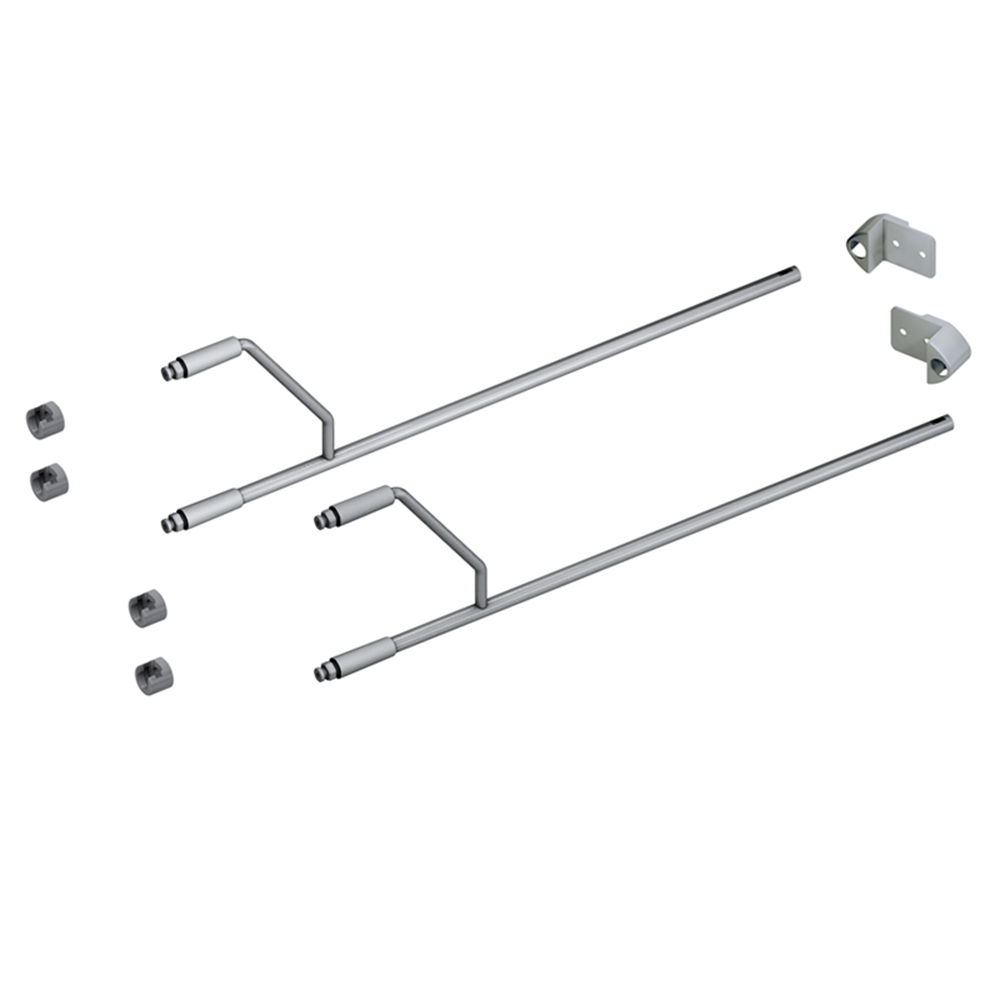 Lonjeroane inalte, forma cilindrica, Grass Nova Pro Deluxe, gri, 450 mm