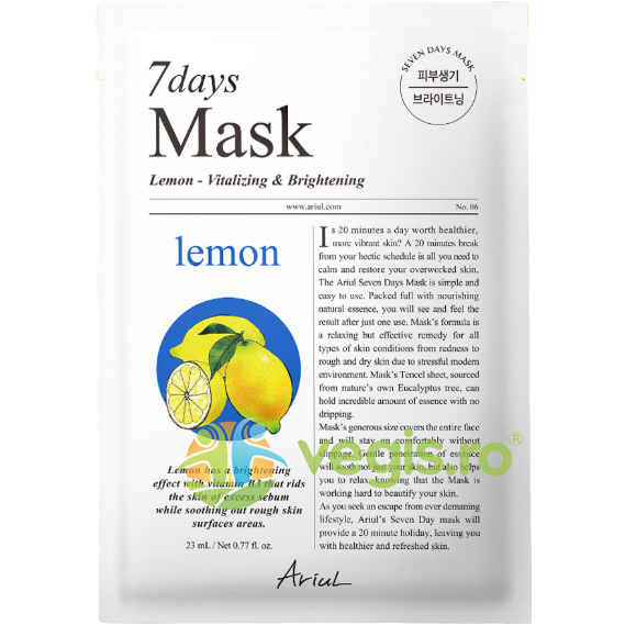 Oferte la Masca cu Lamaie si Vitamina C pentru Luminozitatea Tenului 7Days Plus 23ml