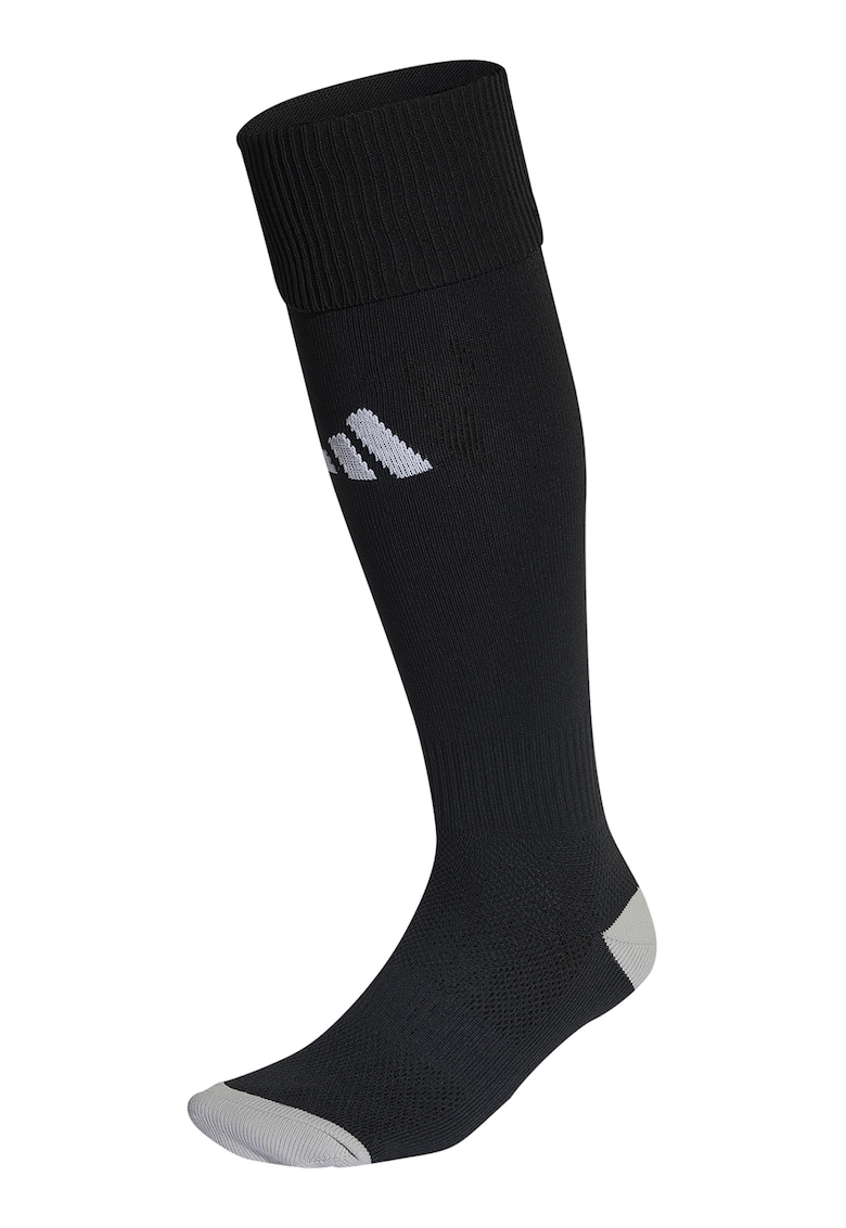 Oferte la Sosete lungi unisex pana la genunchi -pentru fotbal Milano 23 - Negru/Gri cenusiu