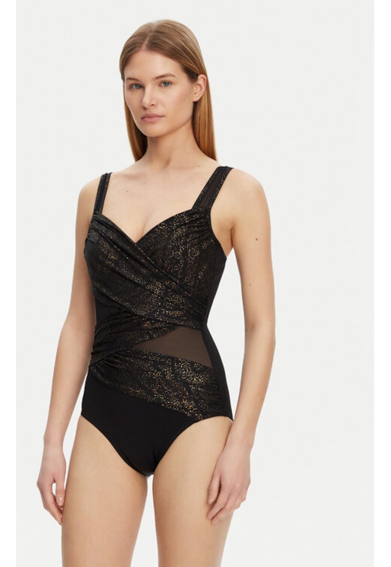 Costum de baie dama -  305152657 - Poliamida - Negru - Negru