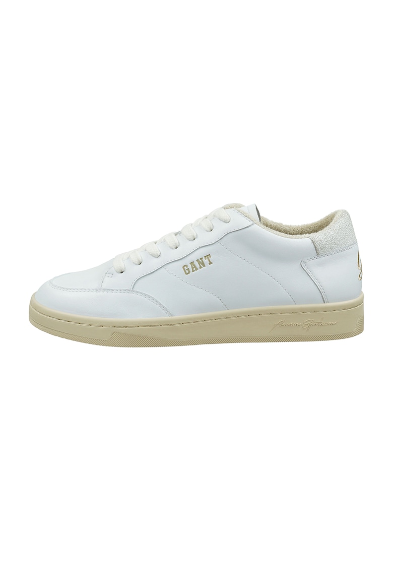 Pantofi sport low-cut de piele Prepus - Alb optic