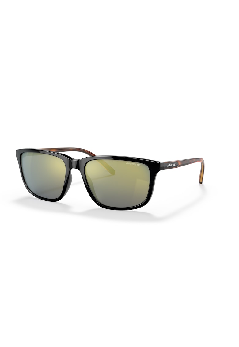 Oferte la Ochelari de soare dreptunghiulari - Negru/Maro