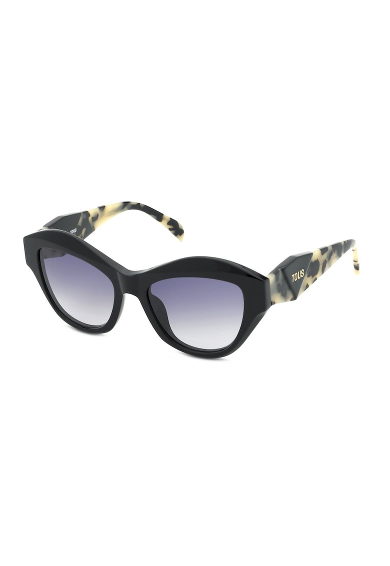 Oferte la Ochelari de soare cat-eye cu lentile degrade - Negru