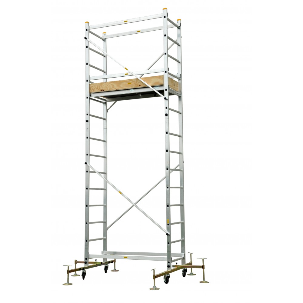 Oferte la Schela aluminiu cu baza de otel, 5.05 m