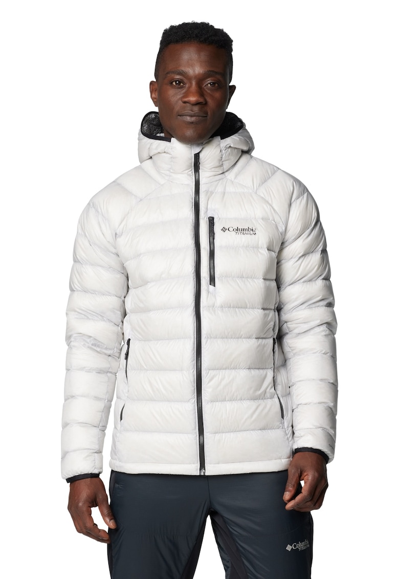 Jacheta barbati - Arctic Crest Down Hooded Jacket 208877 - Gri