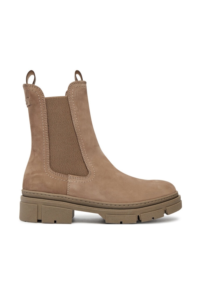 Ghete dama - 304121 - Piele nabuc - Gri -