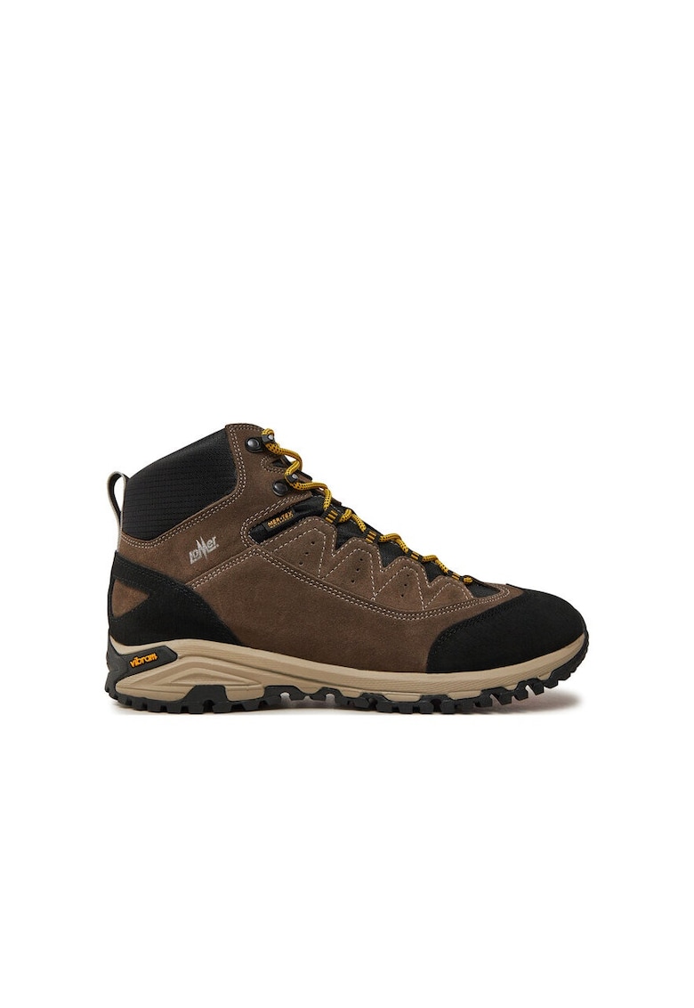 Oferte la Ghete trekking barbati -  27803 - Piele naturala - Gri - Gri
