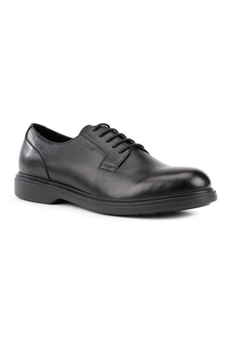 Pantofi derby de piele - Negru