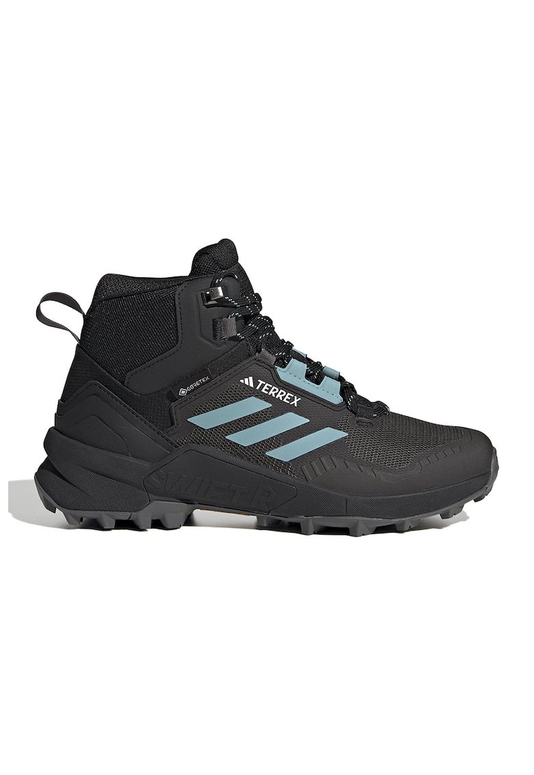 Ghete pentru drumetii TERREX Swift R3 GORE-TEX - Negru/Albastru