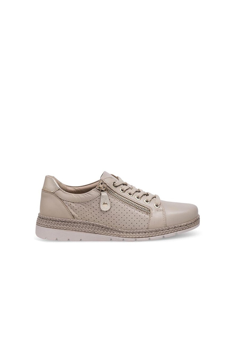 Oferte la Pantofi sport dama -  590559 - Piele naturala - Bej - Bej