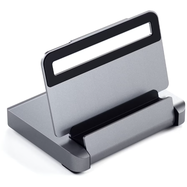 Oferte la Stand Hub Aluminiu   iPad Pro USB-C PD  60W 4K  HDMI  60Hz USB-A SDcard  Audio 3.5mm Gri