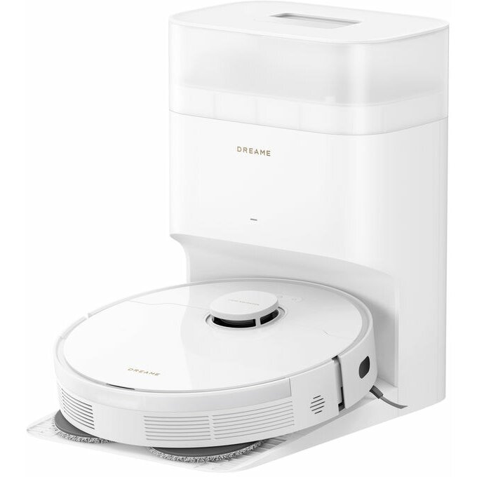 Robot de Aspirare cu Mop L10s Plus RLL42SD Statie Automata de Golire 4L 7000Pa  5200mAh Alb