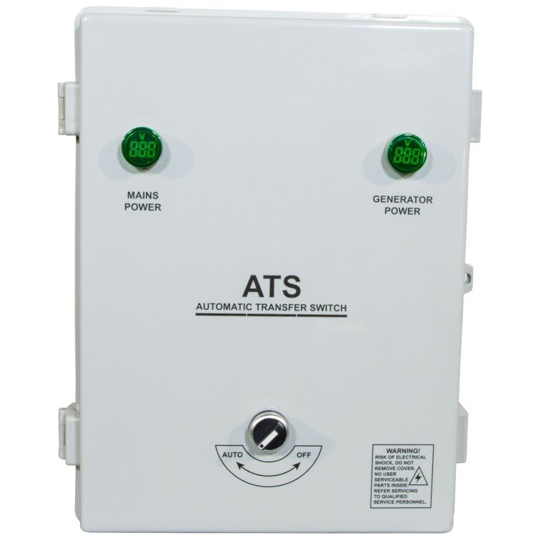 Oferte la Automatizare AC-ATS-W-40A-3 pentru Generatoare Electrice Trifazate cu Puteri pana la 22.1kW