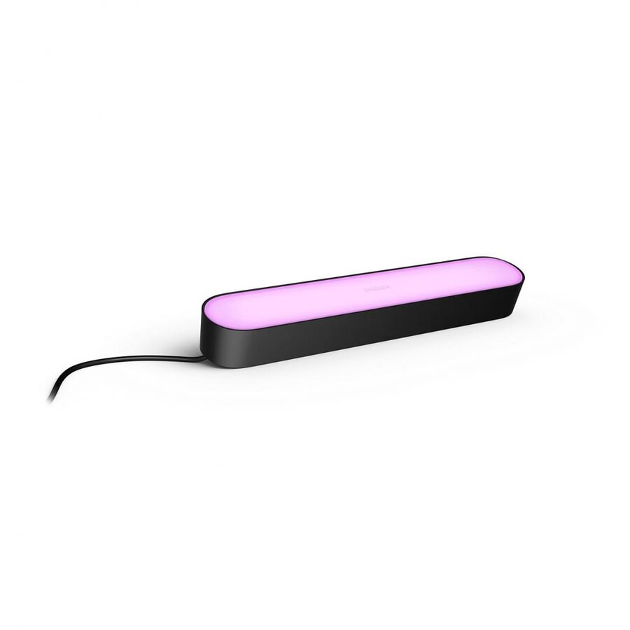 Oferte la Lampa LED integrat Philips Hue Play ambianta alba si color