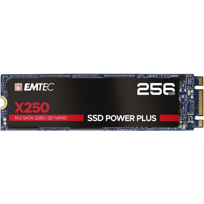 Oferte la SSD Emtec Power Plus X250 256GB SATA-III M.2 2280