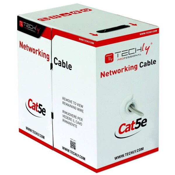 Oferte la Cablu U/UTP Cat.5E CCA 305m torsadat , gri