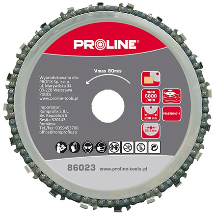 Oferte la DISC CU LANT PENTRU LEMN 230MM